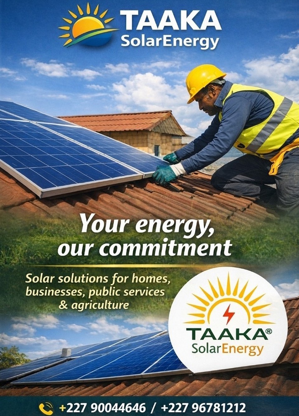 Taaka-SolarEnergy installation